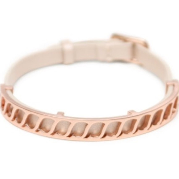 Stella & Dot | Dainty Rose Gold Bracelet Leather Inspire Bracelet - Picture 6 of 6